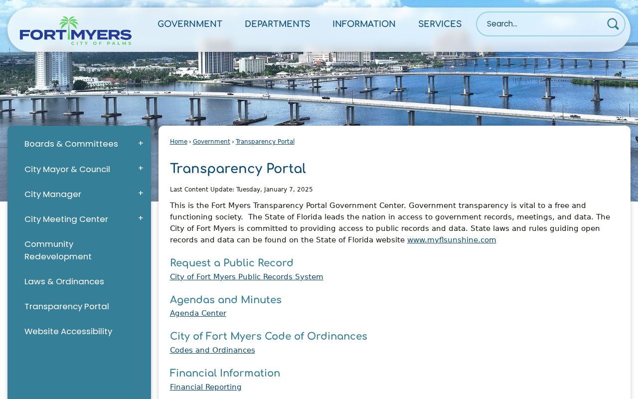 Fort Myers residents directory transparency portal