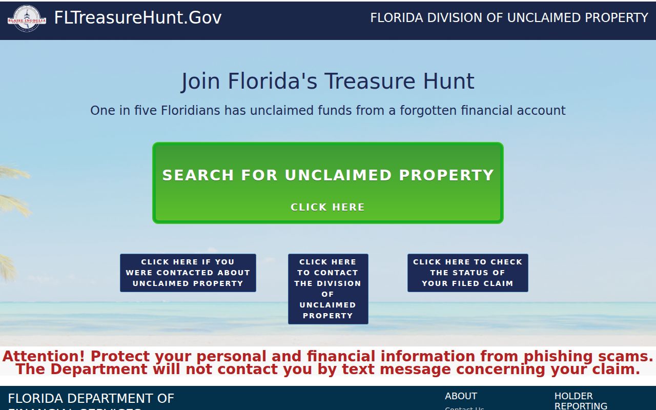 Fort Myers residents directory unclaimed property lookup